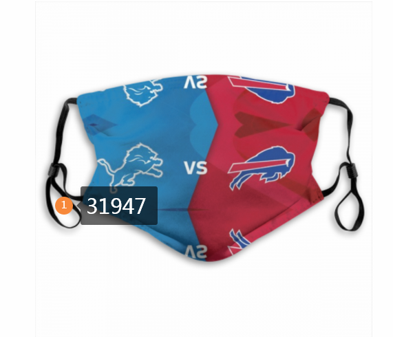 NFL Buffalo Bills 42020 Dust mask with filter